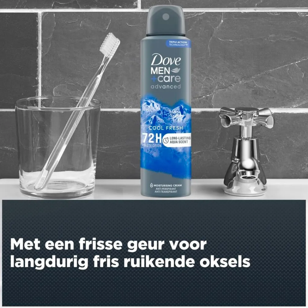 Dove Men Deospray>+Care Advanced Cool Fresh Antitranspirant Spray