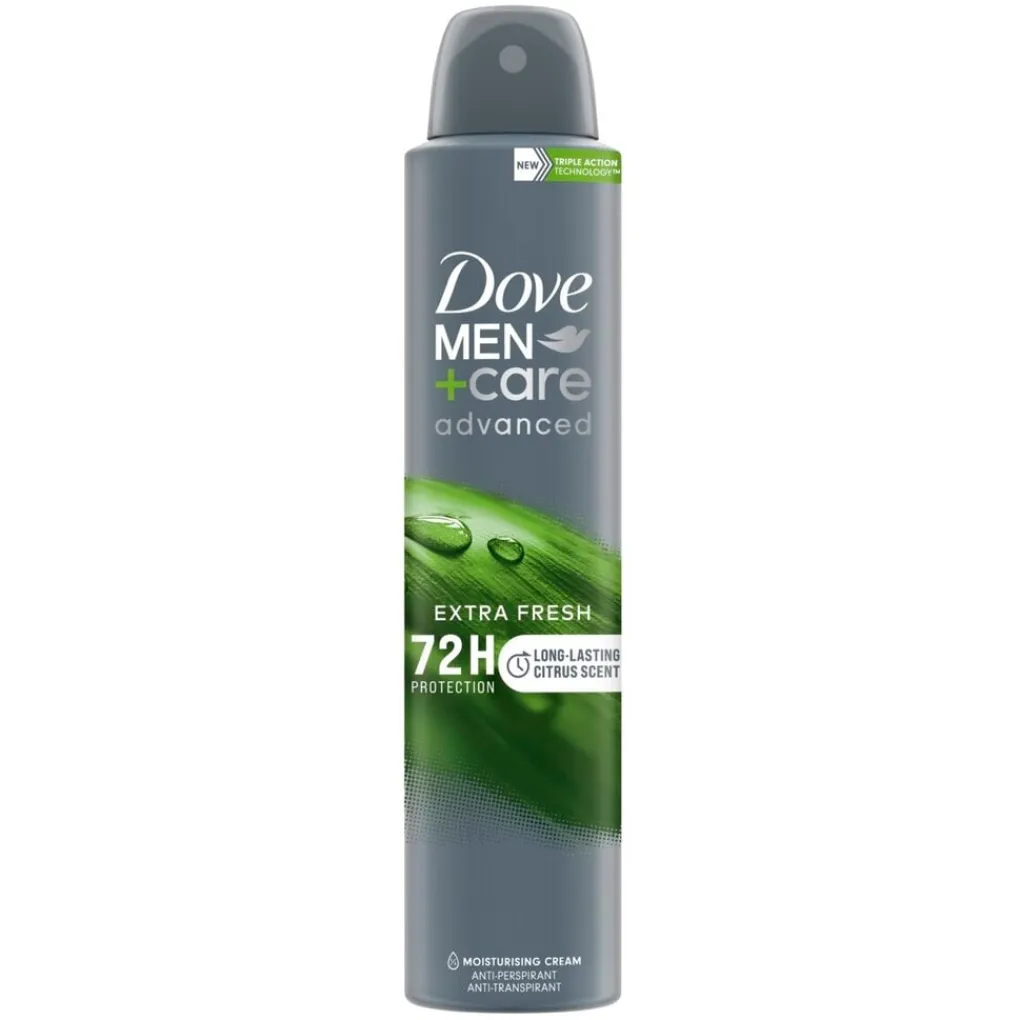 Dove Men Deospray>+Care Advanced Extra Fresh Antitranspirant Spray