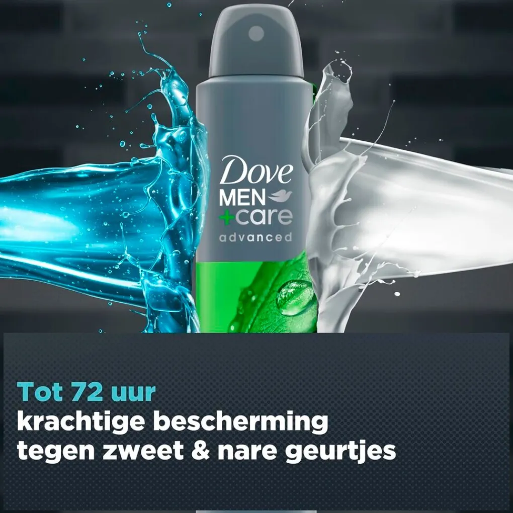 Dove Men Deospray>+Care Advanced Extra Fresh Antitranspirant Spray