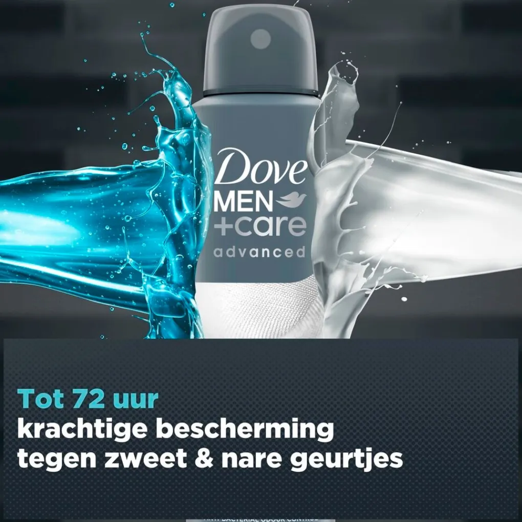 Dove Men Deospray>+Care Advanced Invisible Dry Antitranspirant Deodorant Spray