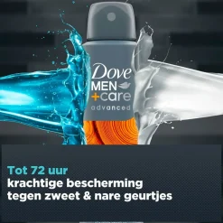 Dove Men Deospray>+Care Advanced Sandelwood + Vanilla Antitranspirant Spray