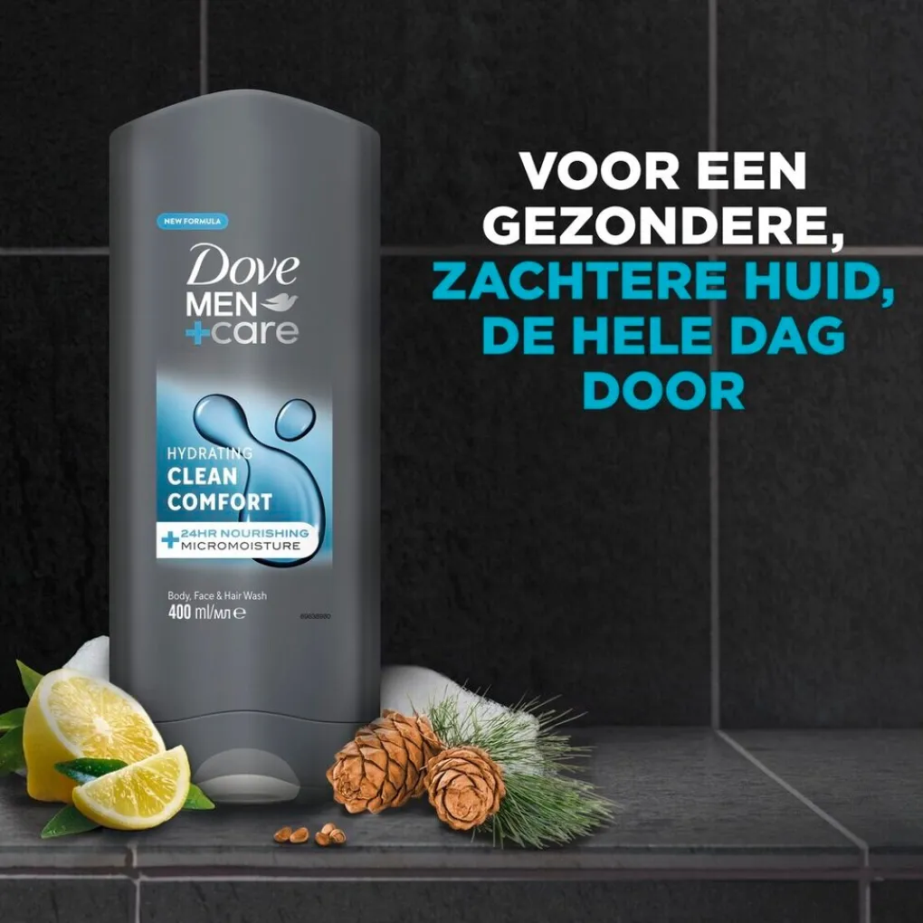 Dove Men Douchegel>+Care Clean Comfort Douchegel
