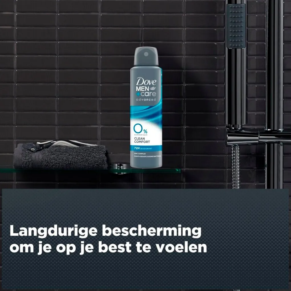 Dove Men Deospray>+Care Clean Comfort Antitranspirant Spray