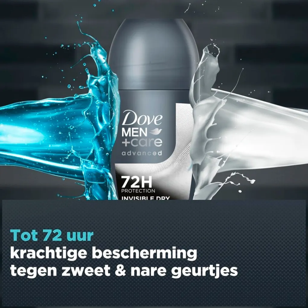 Dove Men Deoroller>+Care Invisible Dry Antitranspirant Deoroller