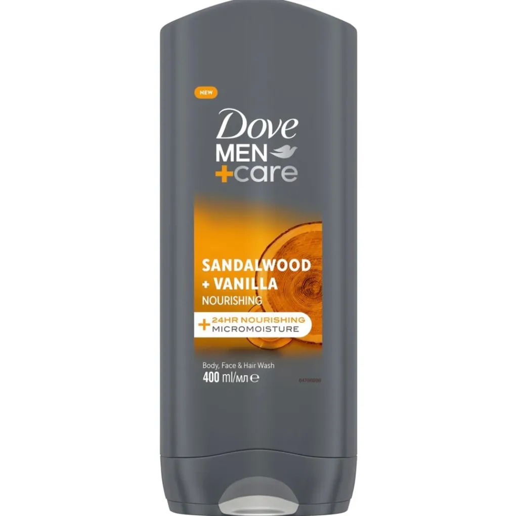 Dove Men Douchegel>+Care Sandalwood & Vanilla 3-in-1 Douchegel