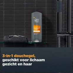 Dove Men Douchegel>+Care Sandalwood & Vanilla 3-in-1 Douchegel