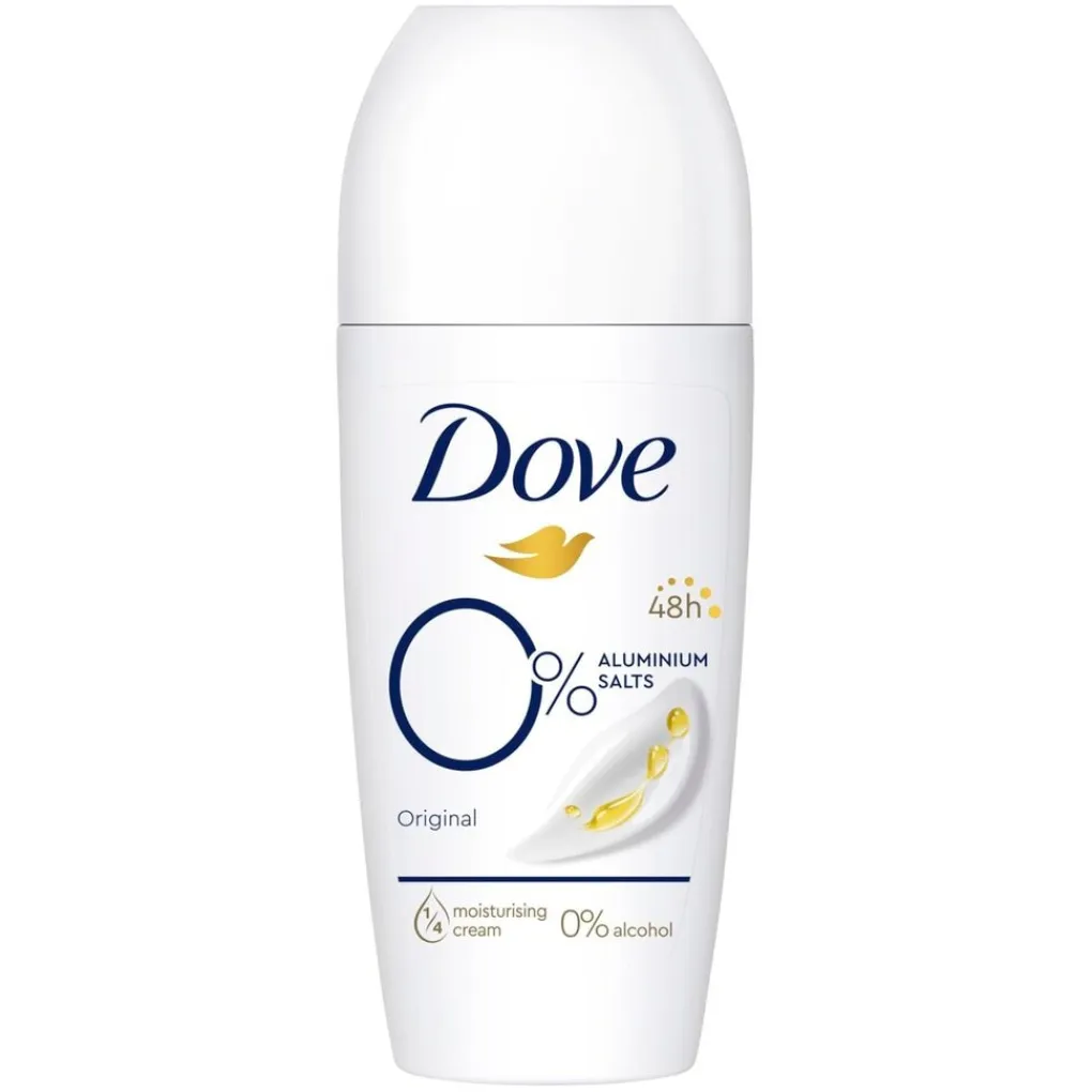 Dove Deoroller>Original 0% Aluminiumzouten Deodorant Roller