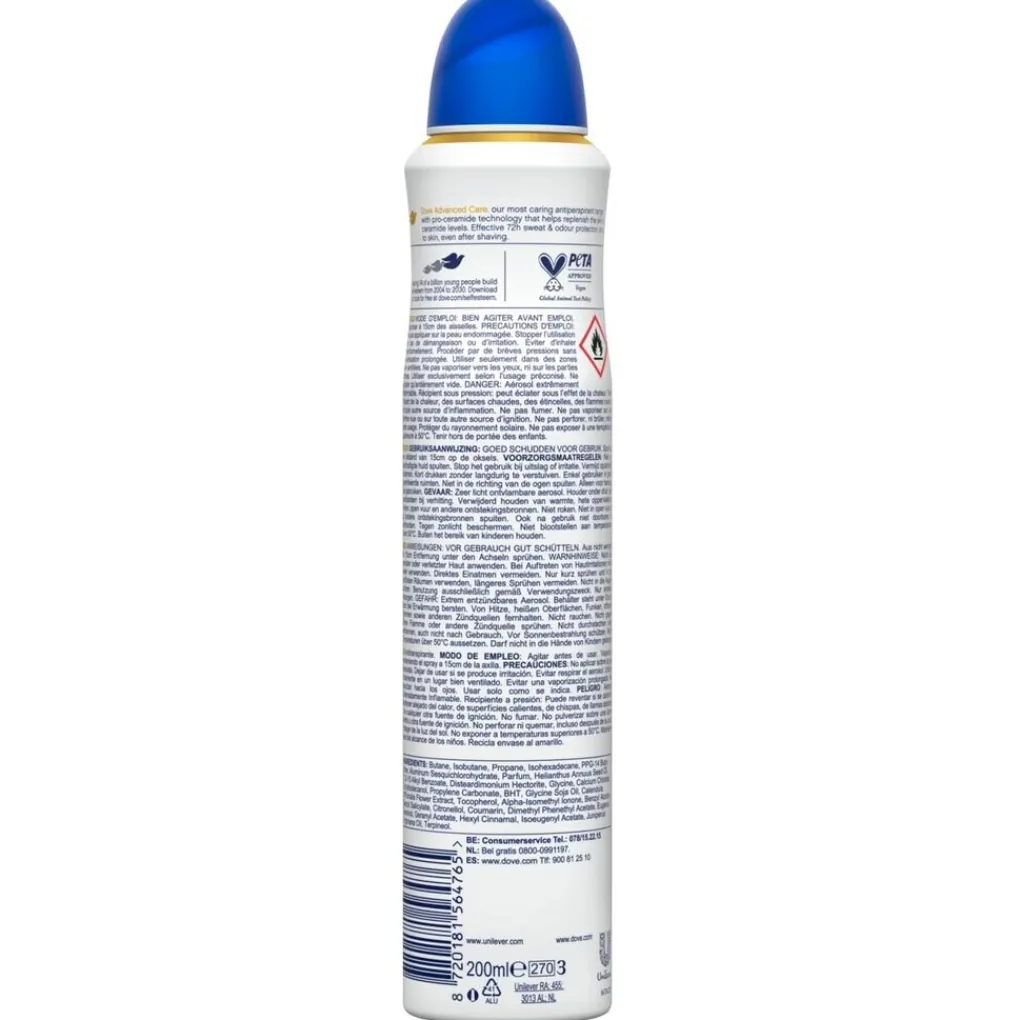 Dove Deospray>Original Compressed Deodorant Spray