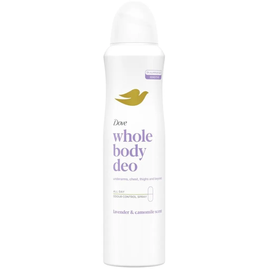 Dove Deospray>Whole Body Lavender & Camomile Deodorant Spray
