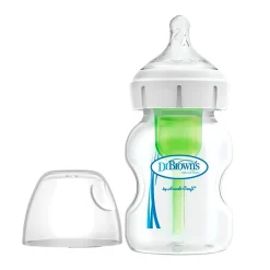Dr. Brown's Babyflesjes>Options+ 1+M Antikoliekfles met Brede Hals