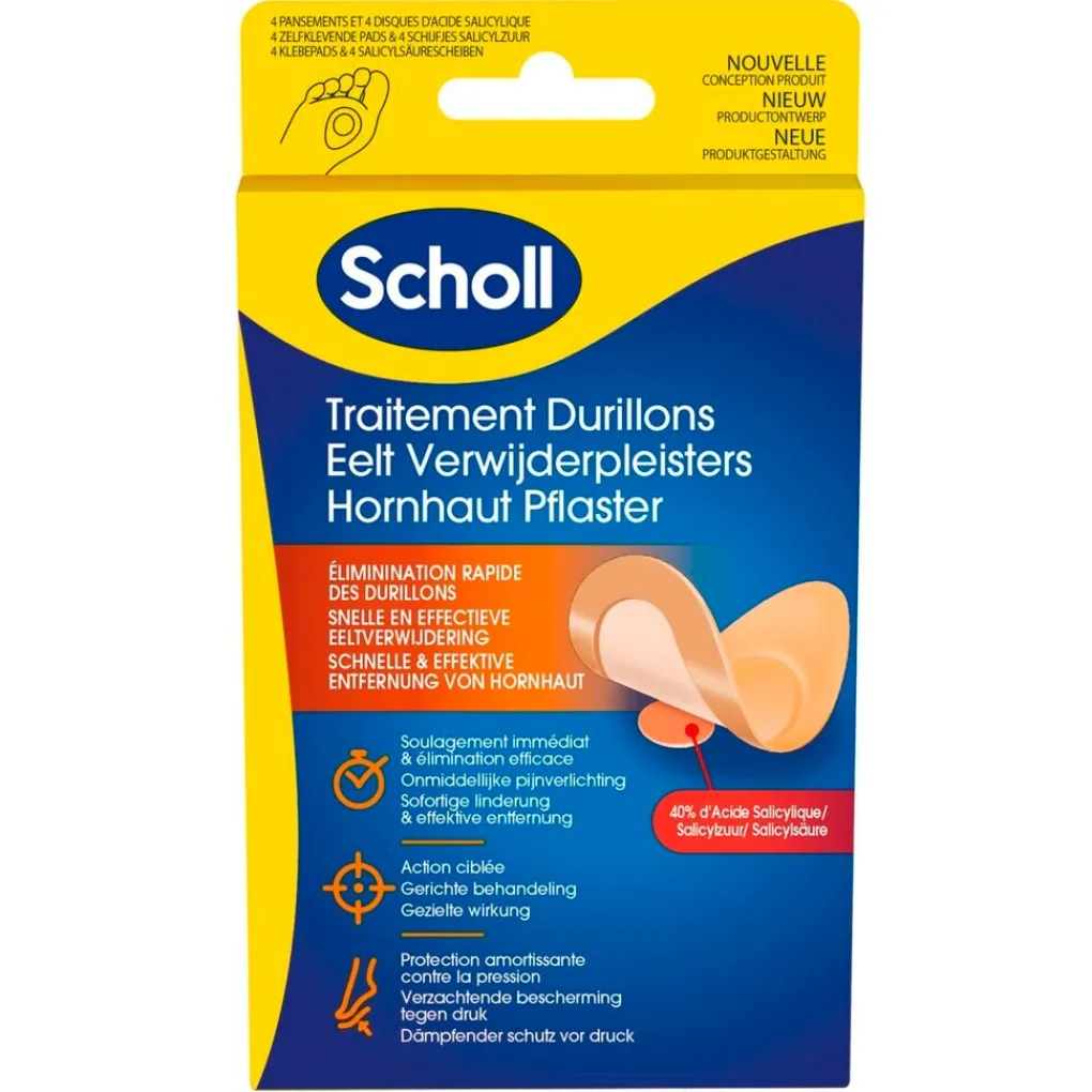 Dr. Scholl's Eeltverwijderaars>Eelt Verwijderpleisters