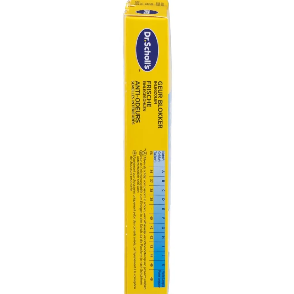 Dr. Scholl's Inlegzolen>Geurblokker Inlegzolen