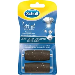 Dr. Scholl's Eeltverwijderaars>Velvet Smooth Extra Grof Verwisselbare Rollers Navulling