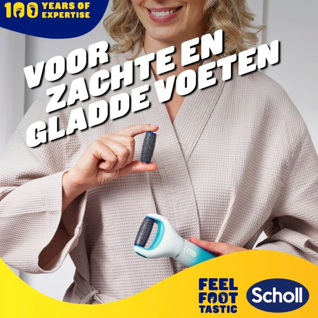 Dr. Scholl's Eeltverwijderaars>Velvet Smooth Extra Grof Verwisselbare Rollers Navulling