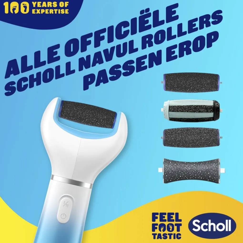 Dr. Scholl's Eeltverwijderaars>Velvet Smooth Extra Grof Verwisselbare Rollers Navulling