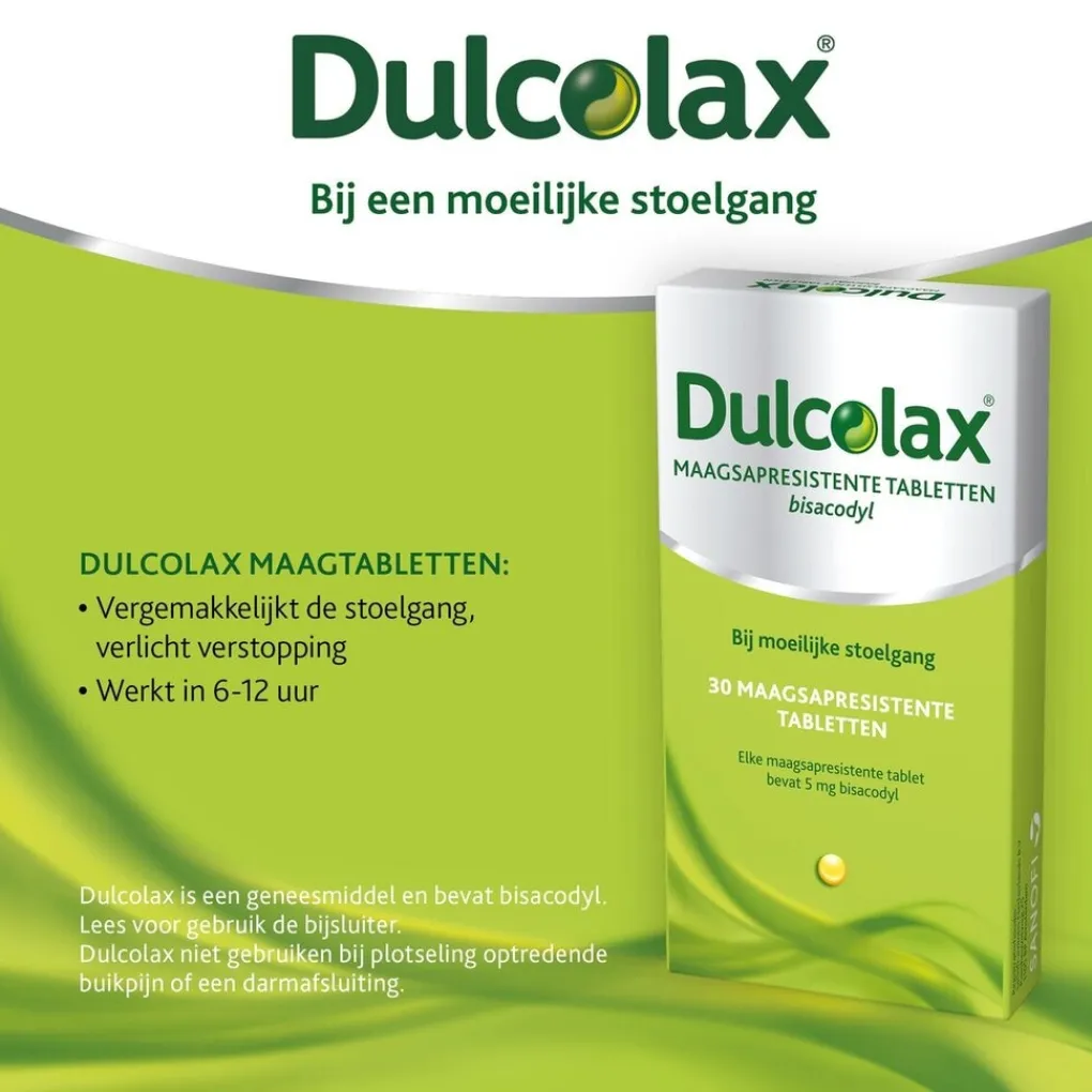 Dulcolax Maag- En Of Darm>5mg Tabletten