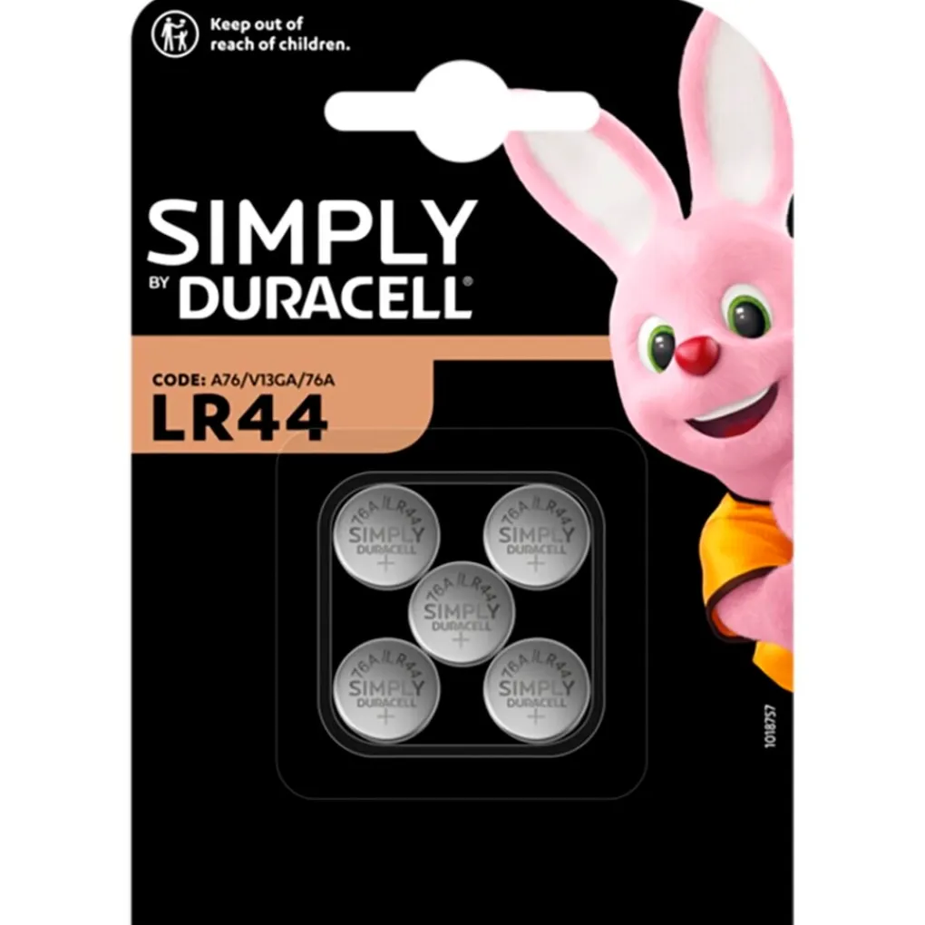Duracell Batterijen>LR44 Knoopcel Batterijen