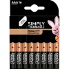 Duracell Batterijen>Simply AAA Batterijen