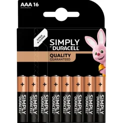 Duracell Batterijen>Simply AAA Batterijen