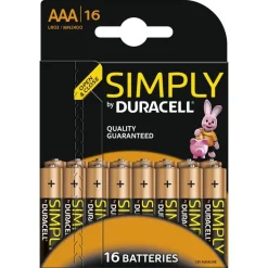 Duracell Batterijen>Simply AAA Batterijen