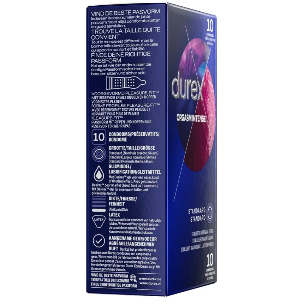 Durex Condooms>Orgasm' Intense Condooms