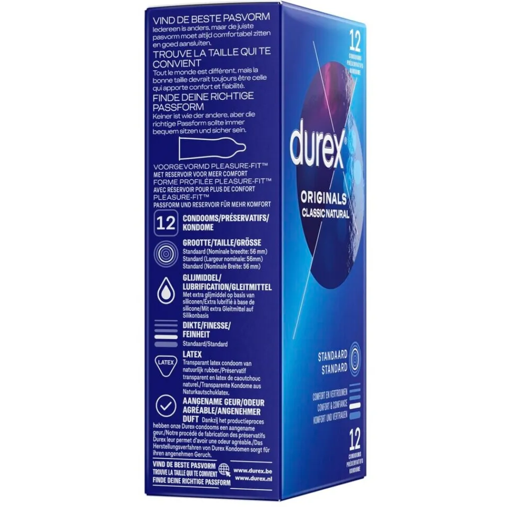Durex Condooms>Originals Classic Natural Condooms