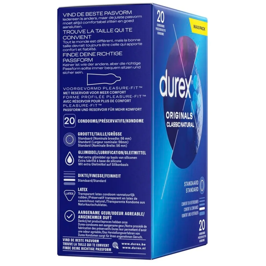 Durex Condooms>Originals Classic Natural Condooms