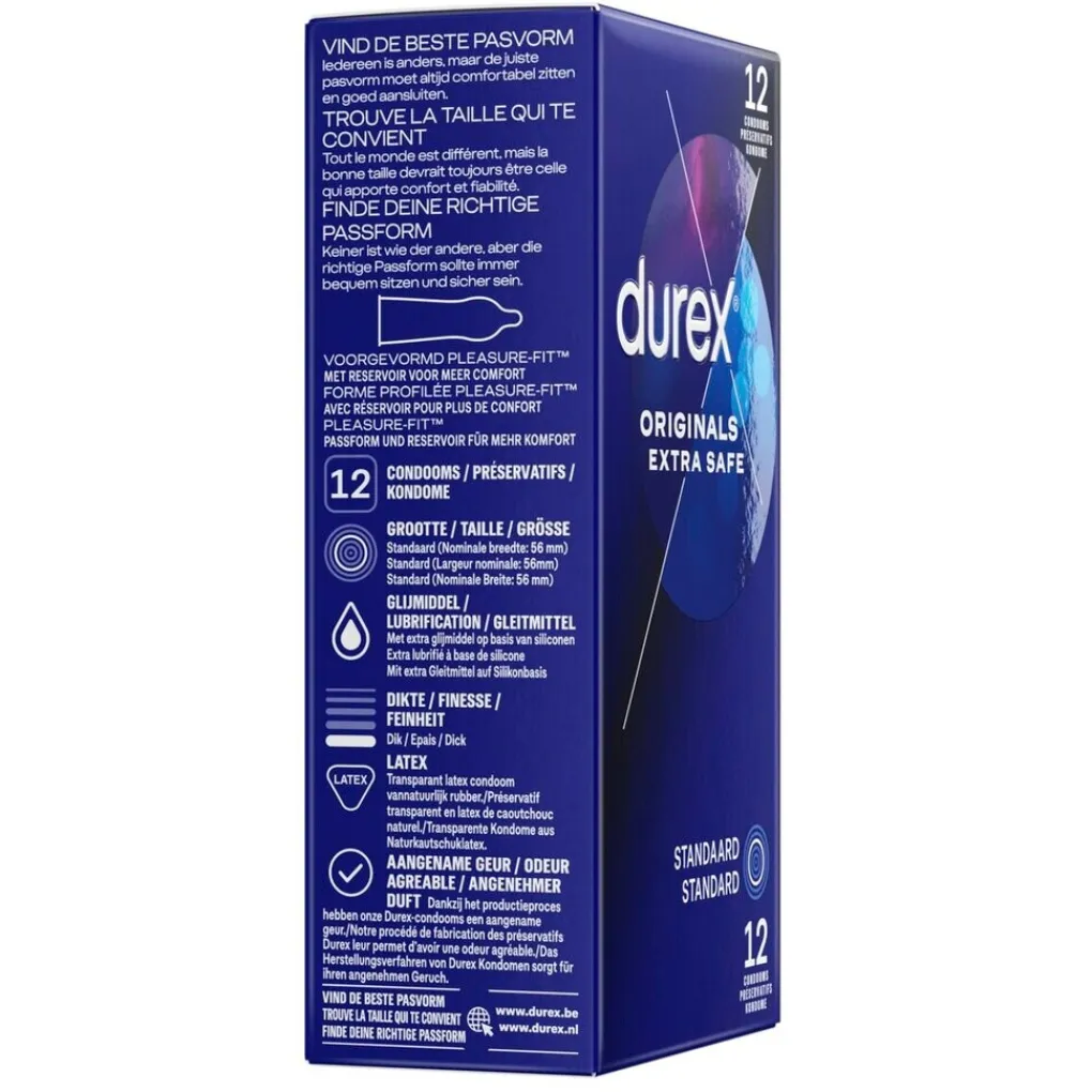 Durex Condooms>Originals Extra Safe Condooms