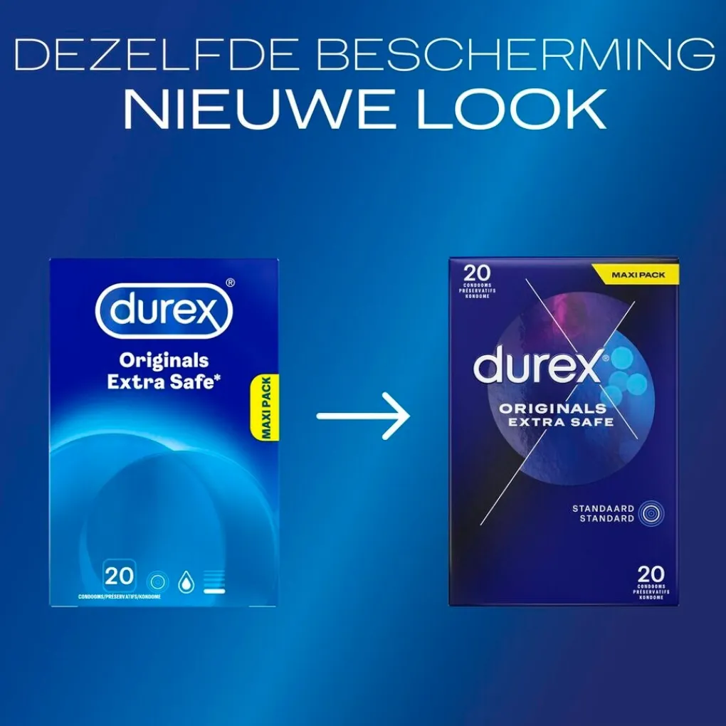Durex Condooms>Originals Extra Safe Condooms