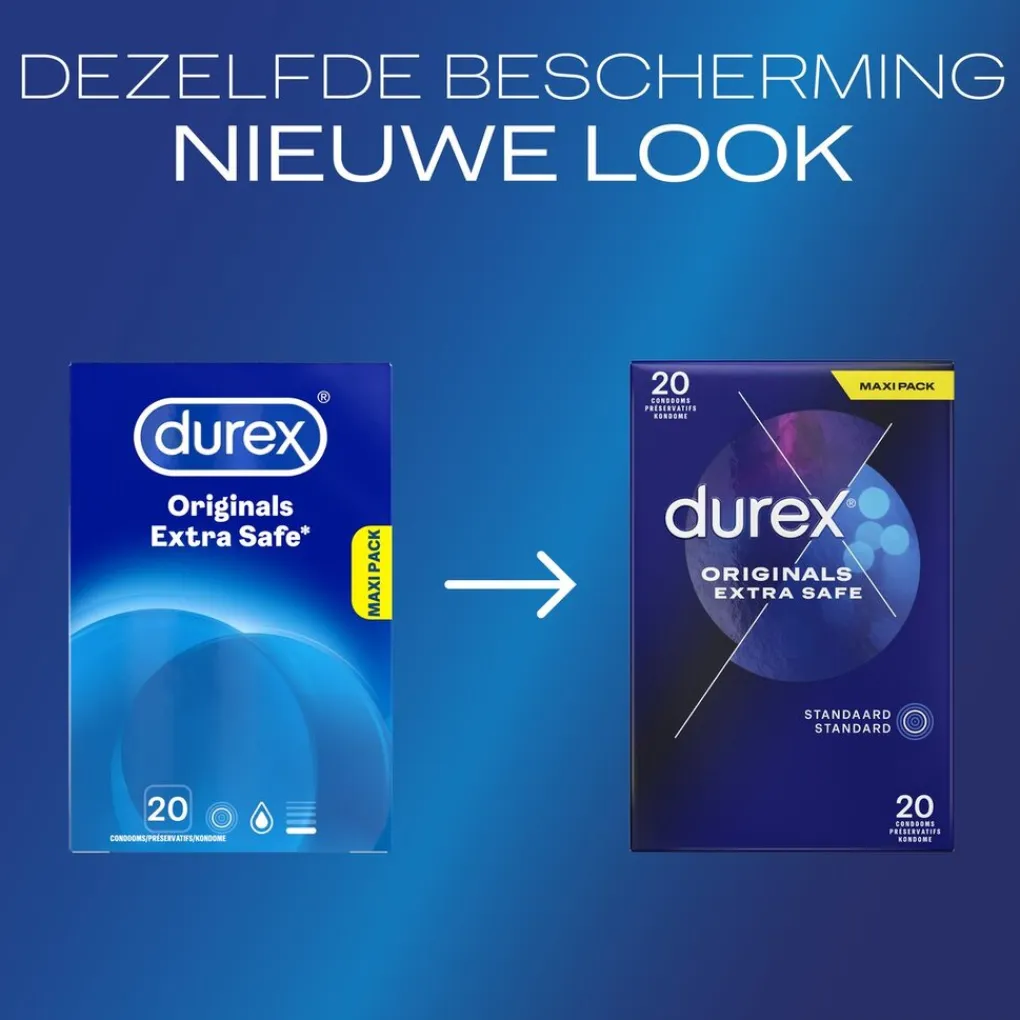 Durex Condooms>Originals Extra Safe Condooms
