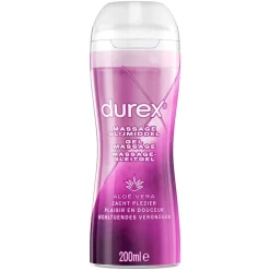 Durex Glijmiddelen En Massagegels>Play Aloë Vera 2-In-1 Massageolie en Glijmiddel