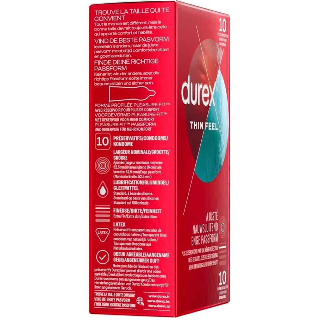 Durex Condooms>Thin Feel Close Fit Condooms