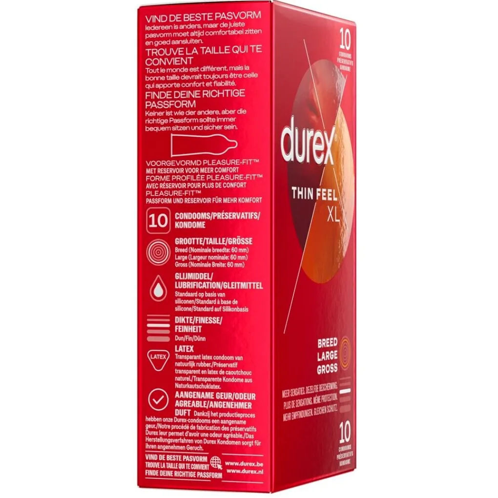 Durex Condooms>Thin Feel XL Condooms