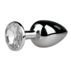 EasyToys Seksspeeltjes>Buttplug met Zilveren Diamant