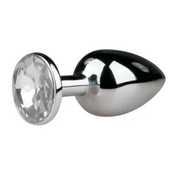 EasyToys Seksspeeltjes>Buttplug met Zilveren Diamant
