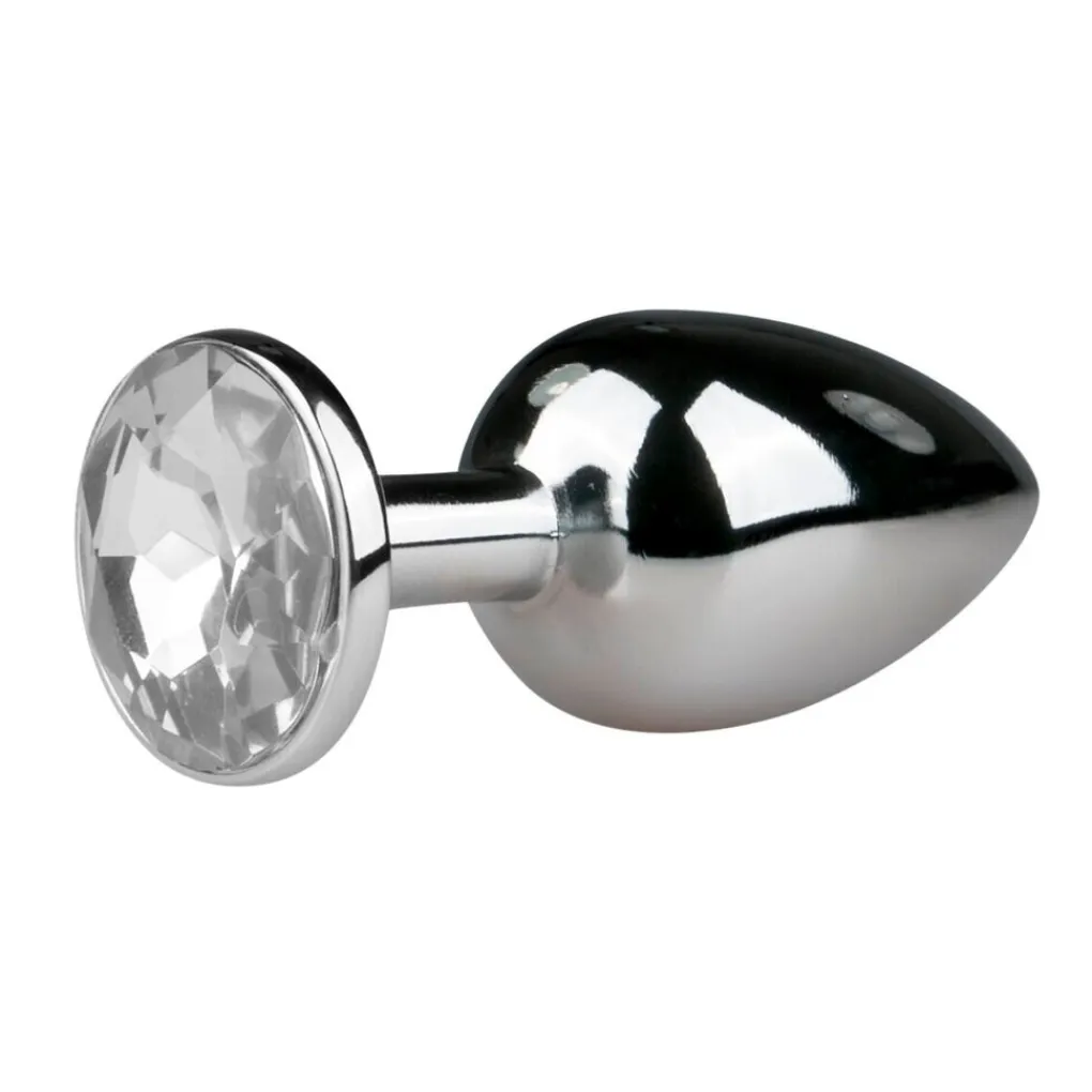 EasyToys Seksspeeltjes>Buttplug met Zilveren Diamant