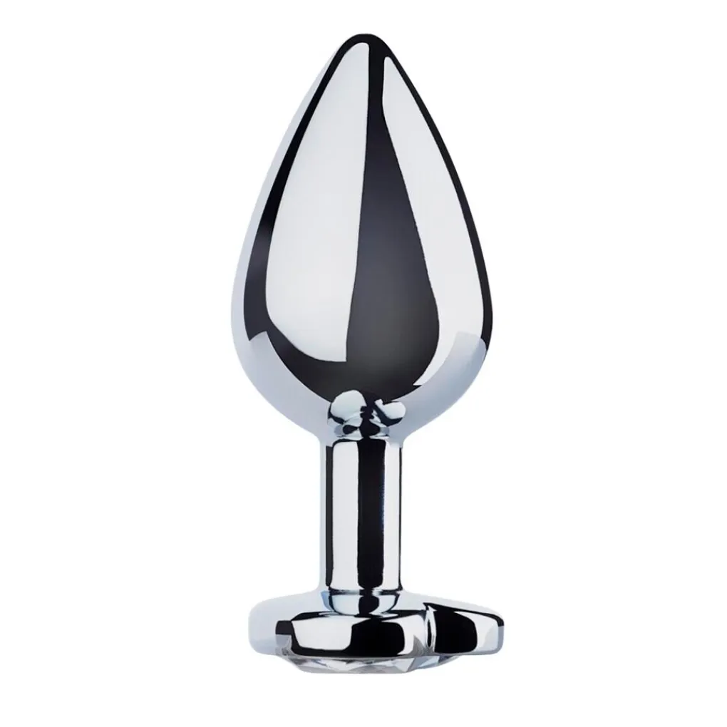 EasyToys Seksspeeltjes>Buttplug met Zilverkleurig Hartje