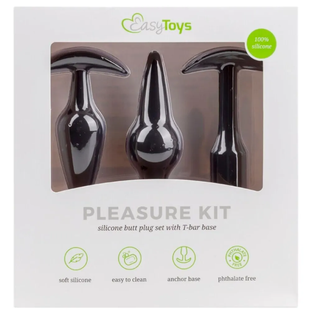 EasyToys Seksspeeltjes>Pleasure Kit Siliconen Butt Plug set