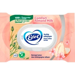Edet Toiletpapier|Vochtig Toiletpapier>Comfort Almond Milk Vochtig Toiletpapier