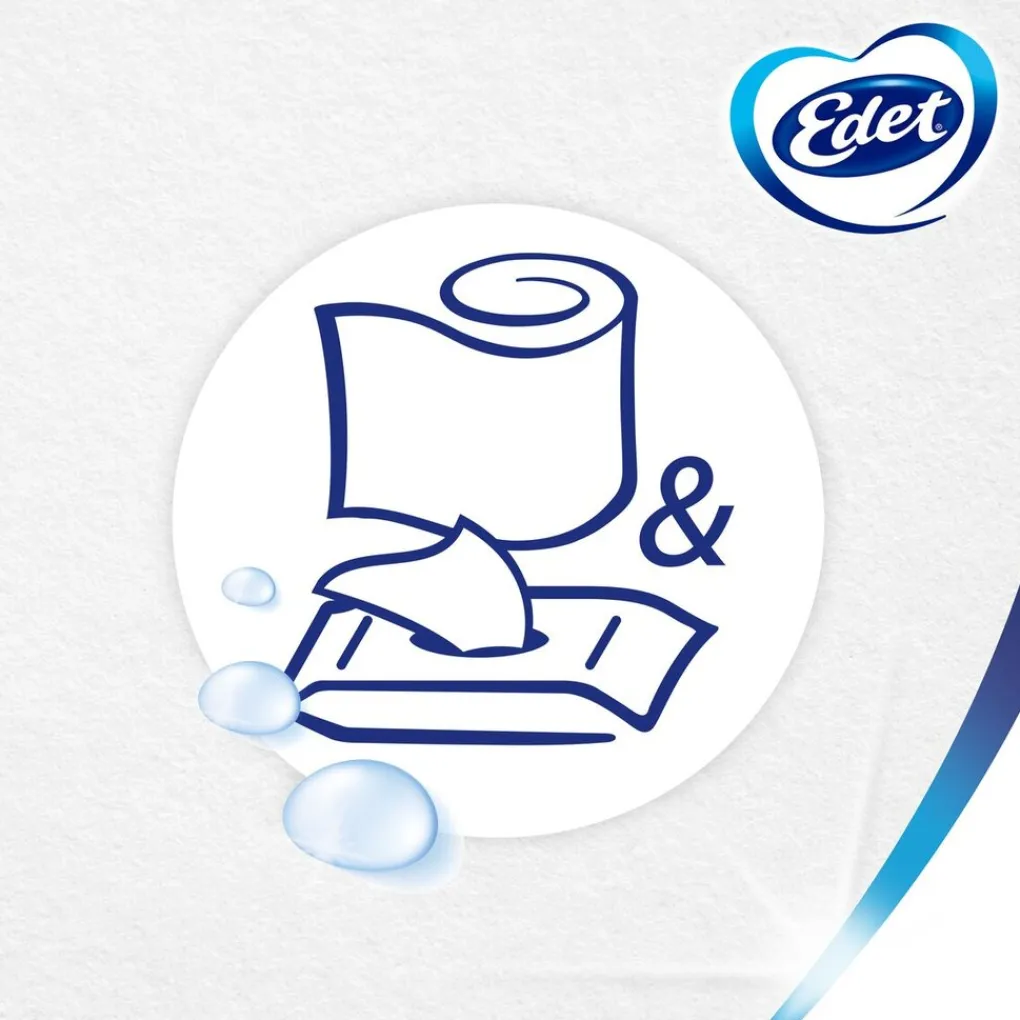 Edet Vochtig Toiletpapier|Toiletpapier>Tropical Morning Vochtig Toiletpapier