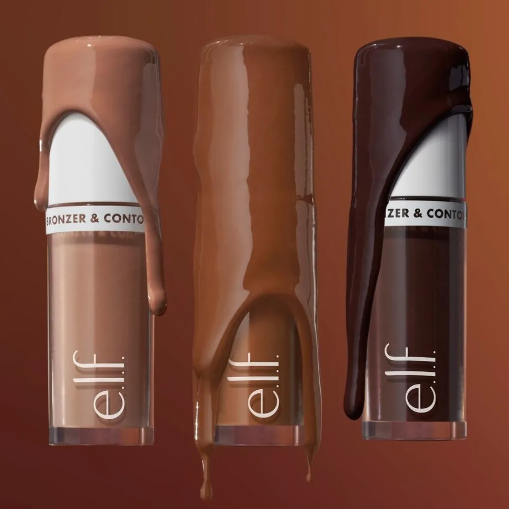 ELF Contour|Bronzer>e.l.f. Camo Fair Liquid Bronzer & Contour