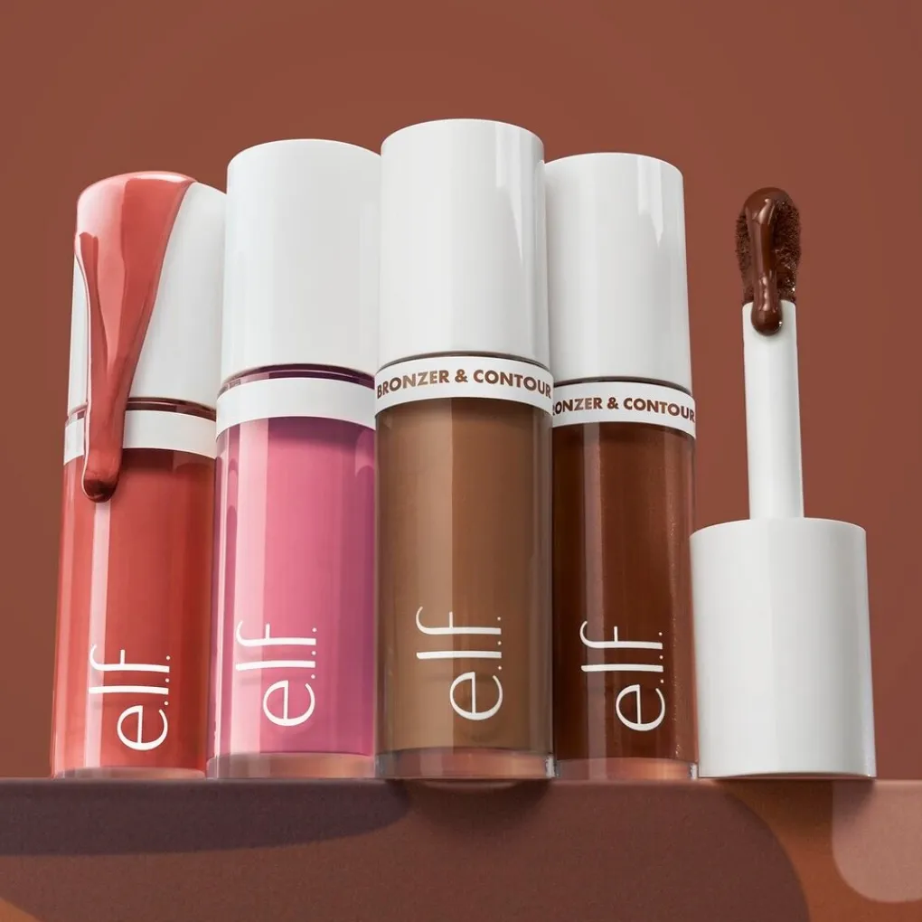 ELF Contour|Bronzer>e.l.f. Camo Medium Liquid Bronzer & Contour