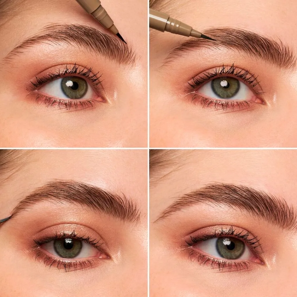 ELF Make-Up Kwasten|Wenkbrauw Make-Up>e.l.f. Deep Brown Holy Strokes Micro-Fine Brow Pen