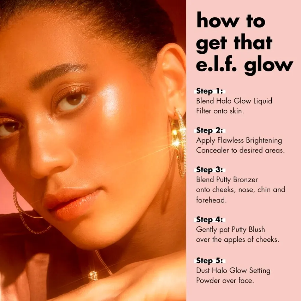 ELF Foundation>e.l.f. Halo Glow 6.5 Deep Liquid Filter