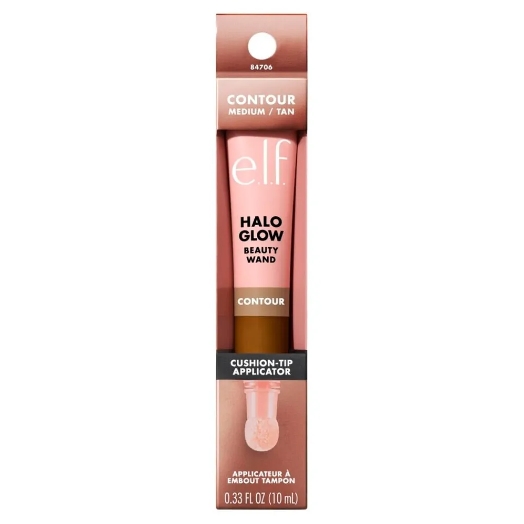 ELF Contour|Bronzer>e.l.f. Halo Glow Contour Medium/Tan Beauty Wand