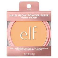 ELF Gezichtspoeder|Highlighter>e.l.f. Halo Glow Powder Filter Light Warm Pressed Powder