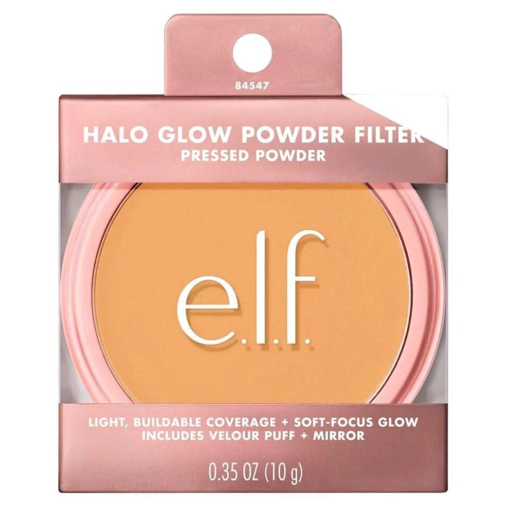 ELF Highlighter|Gezichtspoeder>e.l.f. Halo Glow Powder Filter Medium Neutral Pressed Powder