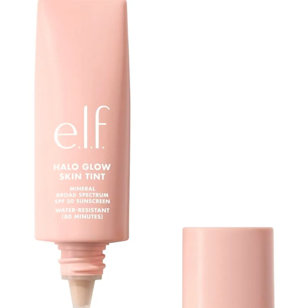 ELF Foundation>e.l.f. Halo Glow SPF50 7 Medium Warm Skin Tint