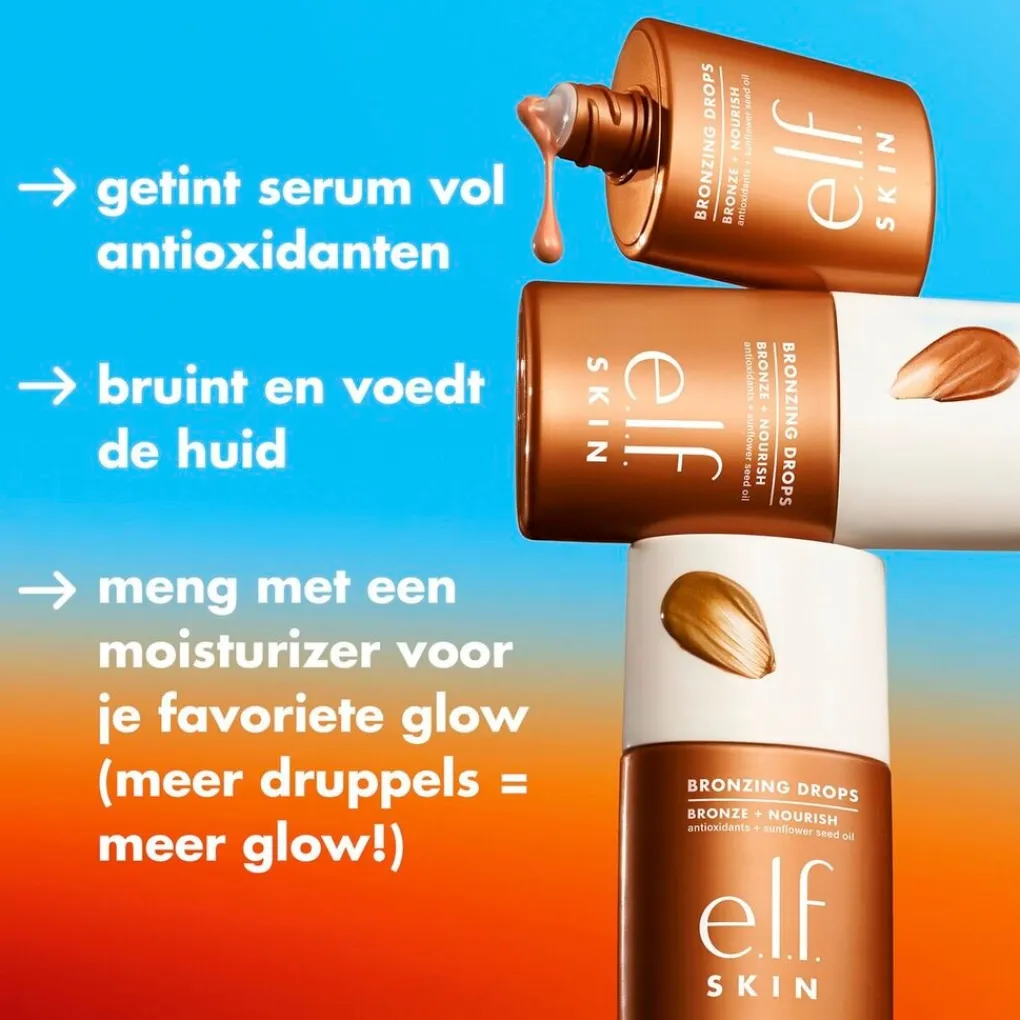 ELF Zelfbruiners>e.l.f. Skin Copper Gold Bronzing Drops