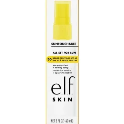 ELF Zonnebrand>e.l.f. Skin Suntouchable All Set For Sun SPF30 Setting Spray